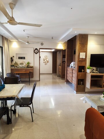 Living Room in 3 BHK Apartment at Cosmos Jewels, Ghodbunder Road – for Sale