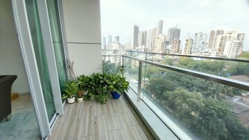 Balcony in 3 BHK Apartment at Kalpataru Avana, Parel – for Rent