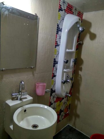 Bathroom in 3 BHK Apartment at Rahul Towers, Kothrud – for Rent