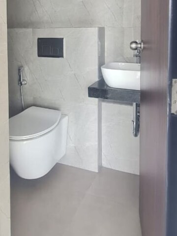 Bathroom in 1 BHK Apartment at Raymond Ten X Vibes, J K Gram – for Rent