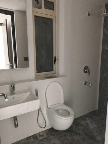 Bathroom in 3 BHK Apartment at Lodha The Park, Worli – for Rent