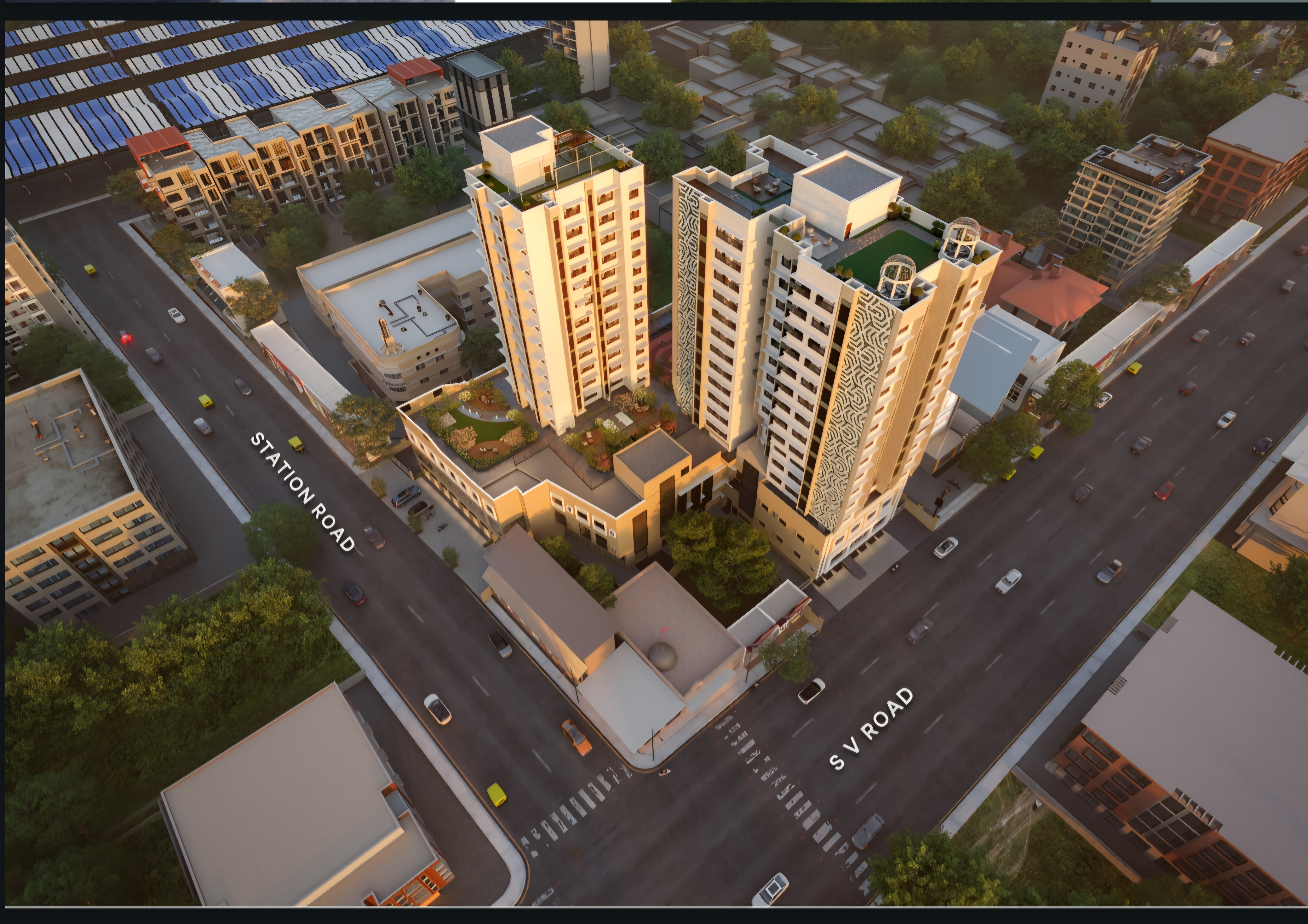 2 BHK Apartment For Sale in United Prabhu Plaza