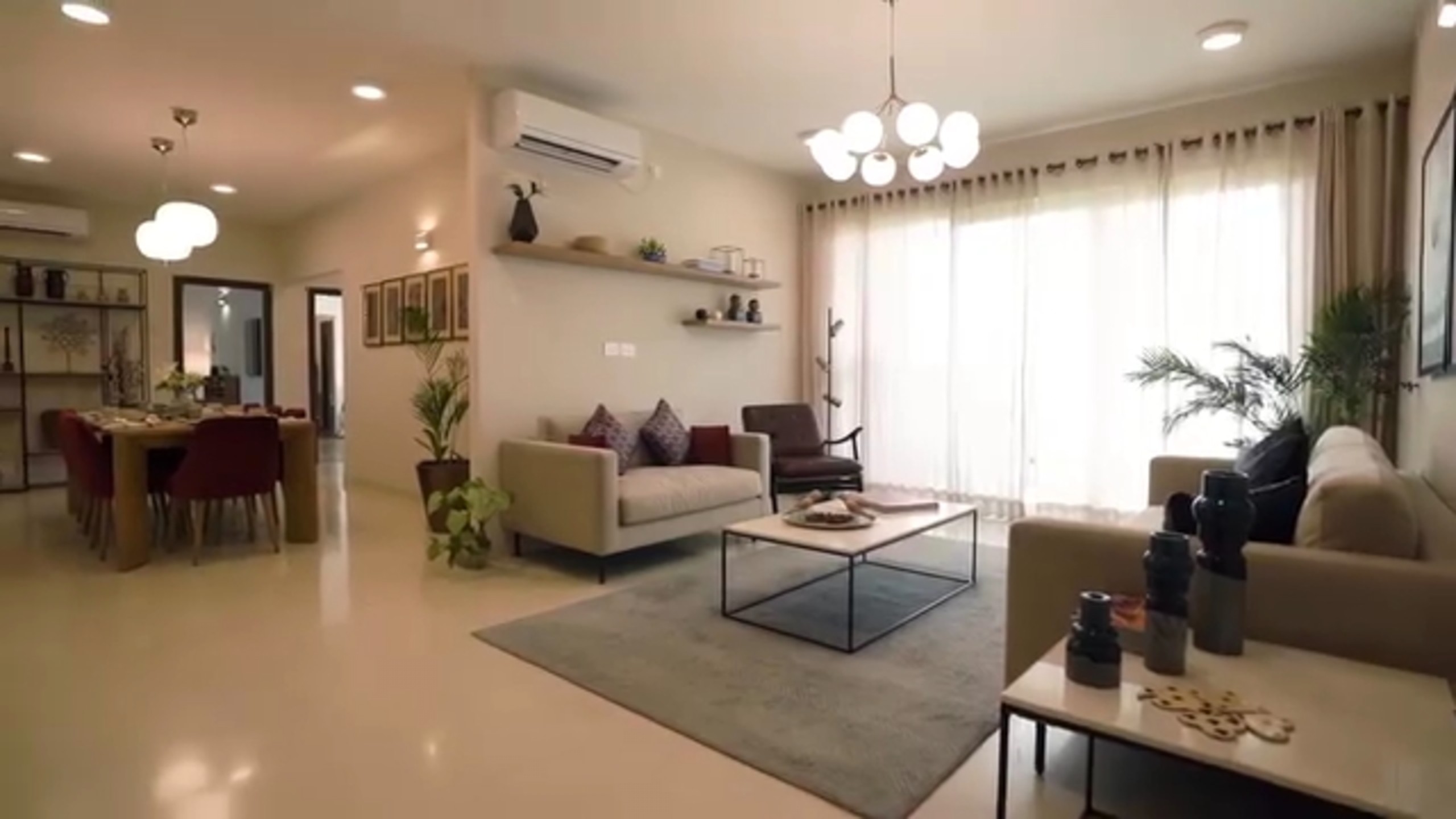 4 BHK + Servant Room 3300 Sq.Ft. Apartment in Godrej Palm Retreat