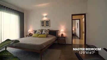 Bedroom in 4 BHK Apartment at Godrej Palm Retreat, Sector 150 – for Sale