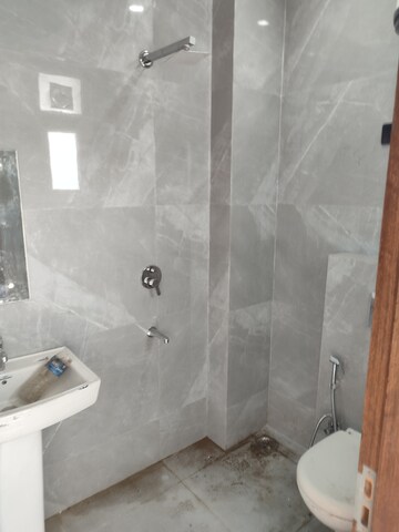 Bathroom in 3 BHK Builder Floor at Freedom Fighters Enclave – for Rent