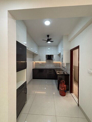 Kitchen in 3 BHK Apartment at GHR Titania, Kondapur – for Rent