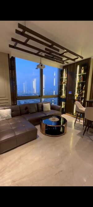 Living Room in 6 BHK Penthouse at M3M Golf Estate, Sector 65 – for Sale