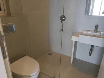 Bathroom in 3 BHK Apartment at Indiabulls Sky Forest, Lower Parel – for Rent