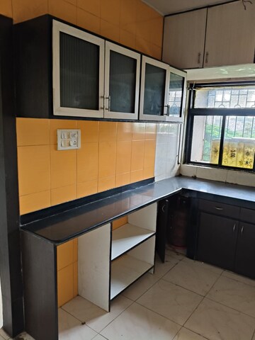 Kitchen in 1 BHK Apartment at Millennium Tower, Kandivali East – for Rent