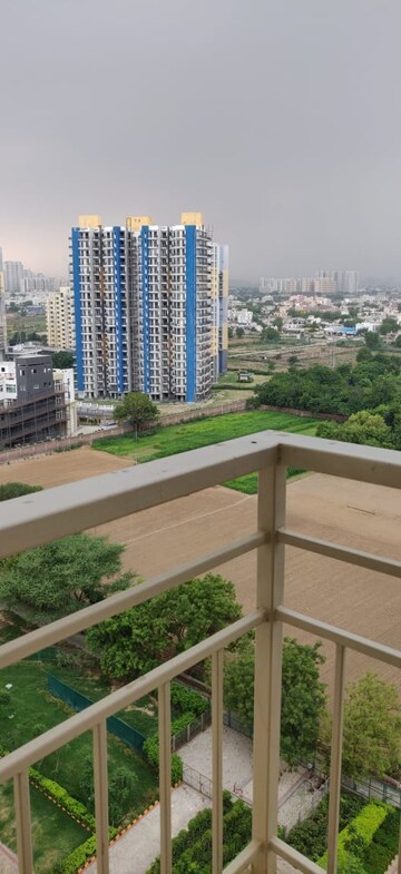 Balcony in 3 BHK Apartment at Adani M2K Oyster Grande, Sector 102 – for Rent