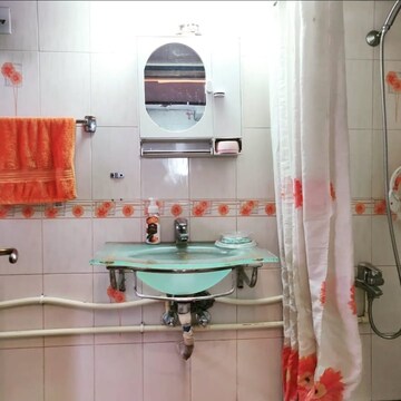 Bathroom in 1 BHK Apartment at Lok Bharti, Marol – for Rent