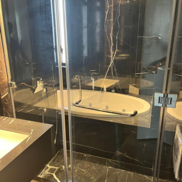 Kitchen in 4 BHK Apartment at Lodha World One, Empire Mill – for Rent