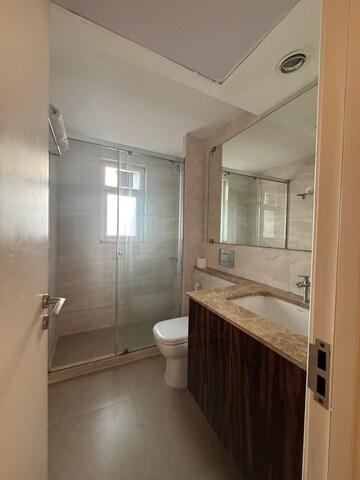 Bathroom in 3 BHK Builder Floor at DLF Park Place, Sector 54 – for Rent