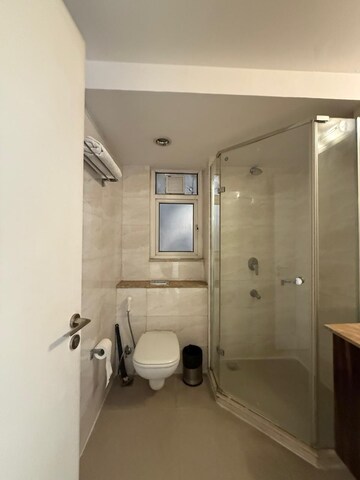 Bathroom in 3 BHK Builder Floor at DLF Park Place, Sector 54 – for Rent