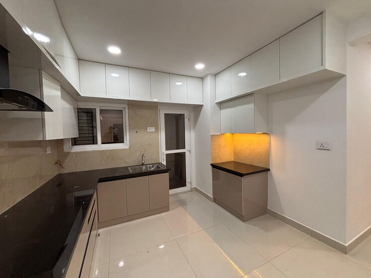 Kitchen, super-falcon 3 Bedroom 1675 Sq.Ft. Apartment In Shaikpet Hyderabad 9000315