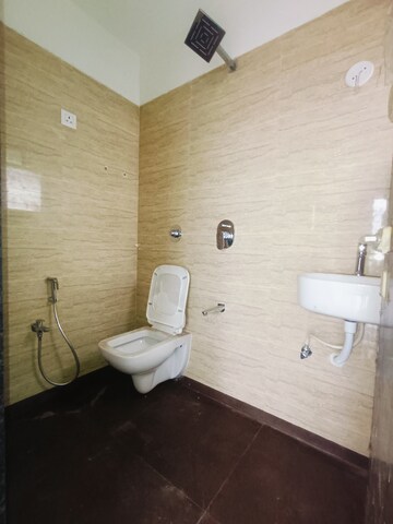 Bathroom in 1 BHK Apartment at Bhagwati Belmont, Haware City – for Rent