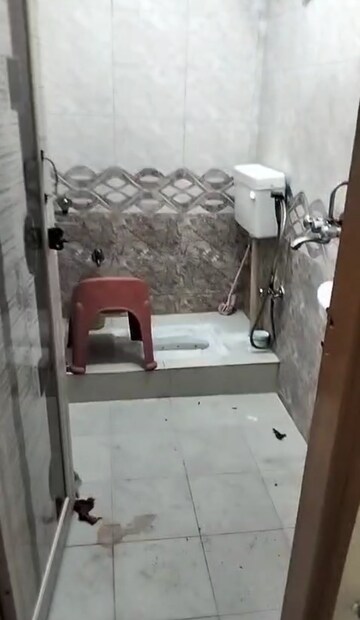 Bathroom in 2 BHK Builder Floor at New Ashok Nagar – for Rent