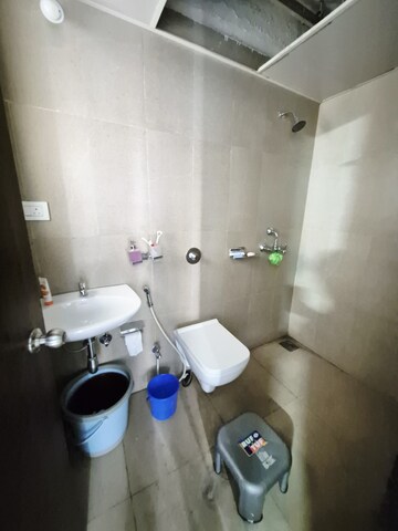 Bathroom in 2 BHK Apartment at Runwal My City Phase II Cluster 05, Dombivli East – for Rent