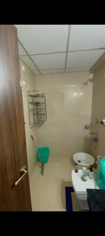 Bathroom in 3 BHK Apartment at Rishita Manhattan, Gomti Nagar – for Rent