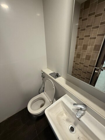 Bathroom in 2 BHK Apartment at Lodha The Park, Worli – for Rent