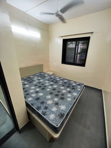 Bedroom in 1 BHK Apartment at New Akshya CHS, Koregaon Park – for Rent