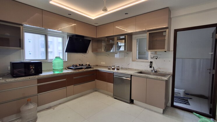 Kitchen, rajapushpa-provincia 3 Bedroom 2020 Sq.Ft. Apartment In Narsingi Hyderabad 9000463