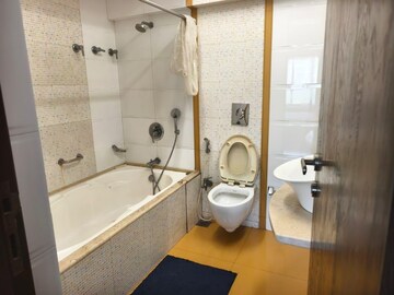 Bathroom in 3 BHK Apartment at Queens View Walkeshwar, Walkeshwar – for Rent