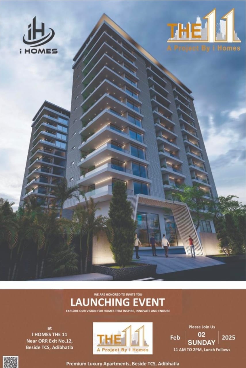 2 BHK + Pooja Room Apartment For Sale in I Homes