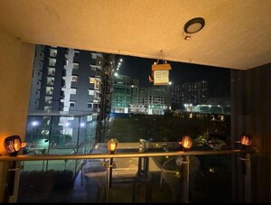 Balcony in 2 BHK Apartment at Pokhran Road No One – for Sale
