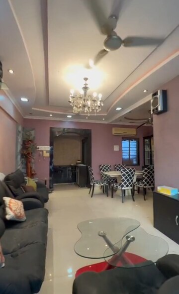 Living Room in 3 BHK Apartment at Ashar Residency, Pokhran Road No Two – for Rent