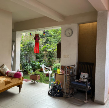Living Room in 3 BHK Villa at Makwana Vrindanand Vastya, Someshwarwadi – for Rent