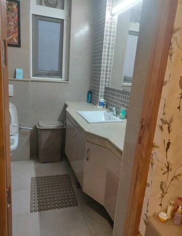 Bathroom in 3 BHK Apartment at Conscient Heritage Max, Sector 102 – for Rent