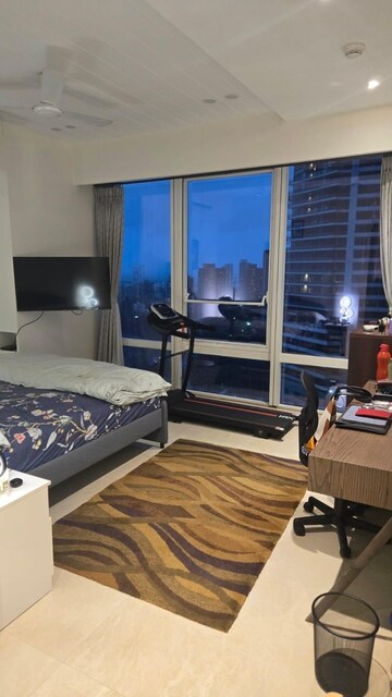 Gym in 3 BHK Apartment at Indiabulls Blu, Worli – for Rent