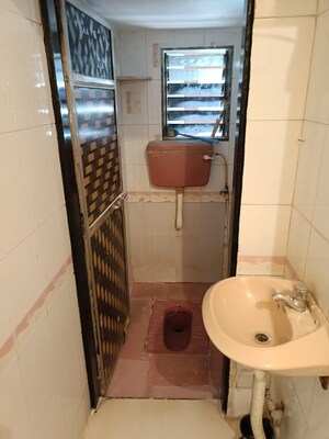 Bathroom in 1 BHK Apartment at Shree Apartment Majiwada, Majiwada – for Sale