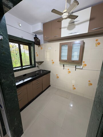 Kitchen in 1 BHK Apartment at The Kamal Sagar CHS, Bhandup East – for Rent