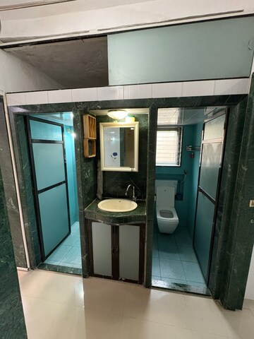 Kitchen in 1 BHK Apartment at The Kamal Sagar CHS, Bhandup East – for Rent