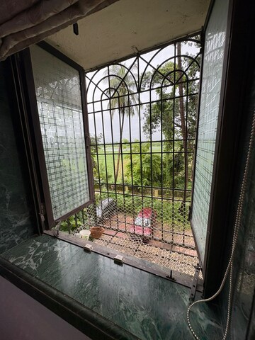 Balcony in 1 BHK Apartment at The Kamal Sagar CHS, Bhandup East – for Rent