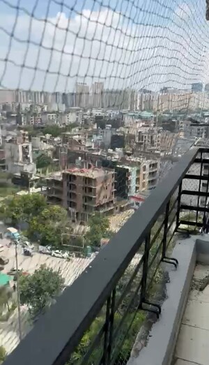 Balcony in 2 BHK Apartment at GH-7 Crossings Republik, Vijay Nagar – for Sale