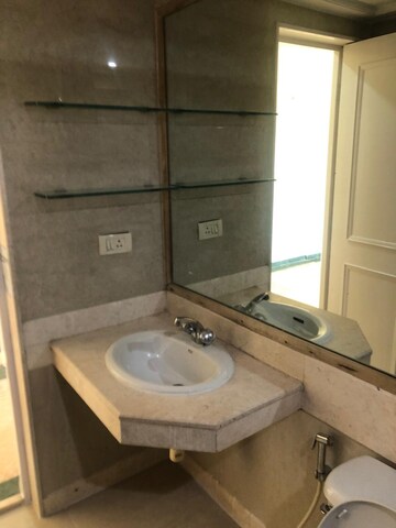 Bathroom in 3 BHK Apartment at Hiranandani Estate Spenta, Ghodbunder Road – for Rent