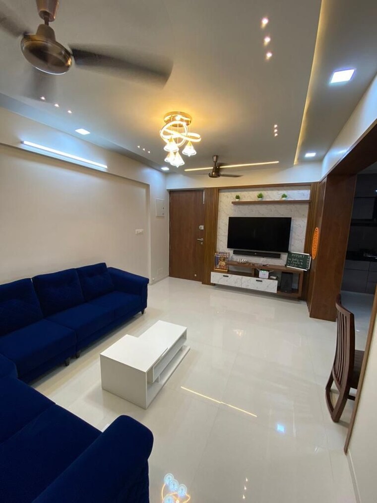 Living Room, chandkheda 2 Bedroom 1700 Sq.Ft. Apartment In Chandkheda Ahmedabad 9000636