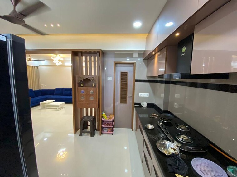 Kitchen, chandkheda 2 Bedroom 1700 Sq.Ft. Apartment In Chandkheda Ahmedabad 9000636