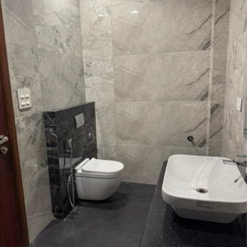 Bathroom in 3.5 BHK Builder Floor at Sector 23 – for Rent