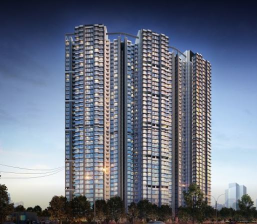 3 BHK + Pooja Room Apartment For Sale in Wadhwa TW Gardens