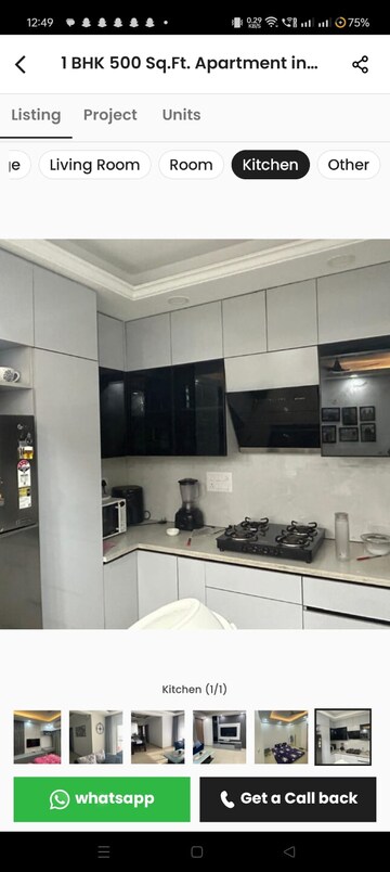 Kitchen in 6+ BHK Independent House at RWA Apartments Sector 122, Sector 122 – for Sale