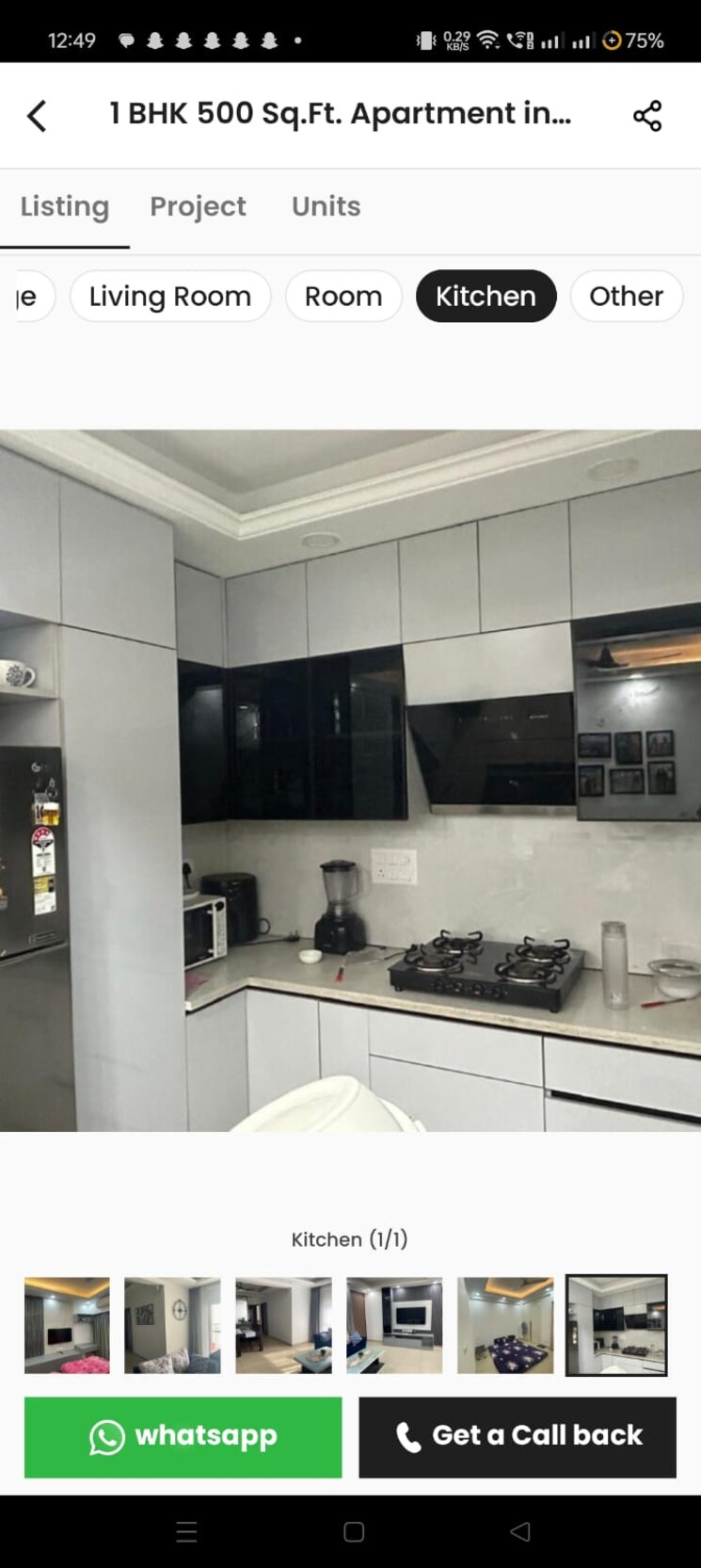 Kitchen, rwa-apartments-sector-122 6+ Bedroom 162 Sq.Mt. Independent House In Sector 122 Noida 9000700