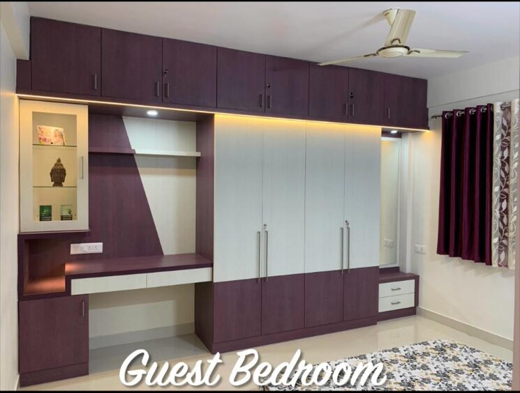 Bedroom, pavani-divine 2.5 Bedroom 1347 Sq.Ft. Apartment In Hoodi Bangalore 9000742