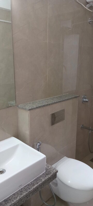 Bathroom in 2 BHK Apartment at Sunteck City Avenue 4, Goregaon West – for Rent