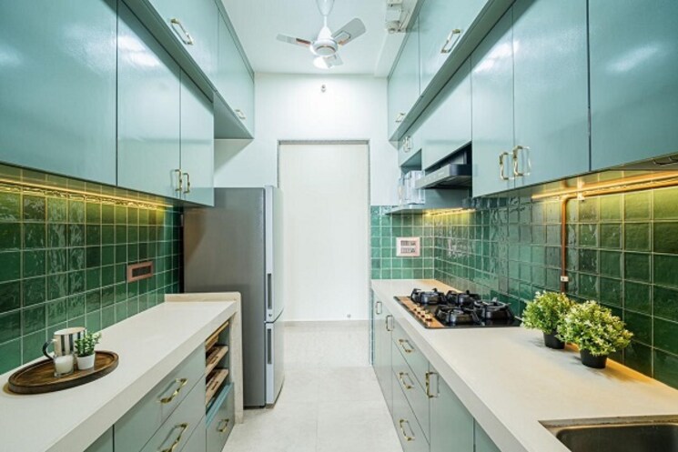 Kitchen, kanakia-silicon-valley 3 Bedroom 986 Sq.Ft. Apartment In Powai Mumbai 9000781