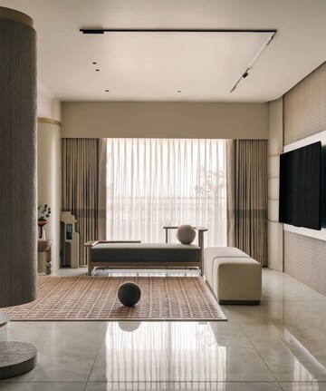 Living Room in 2 BHK Apartment at Andheri West – for Rent
