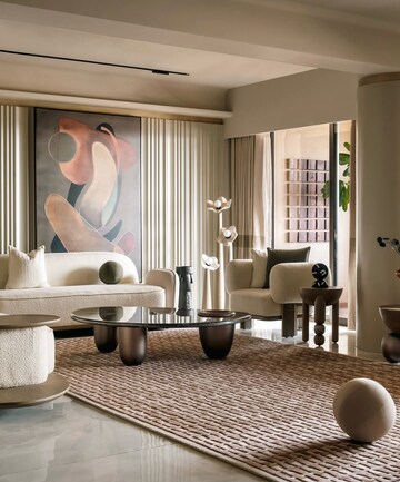 Living Room in 2 BHK Apartment at Andheri West – for Rent
